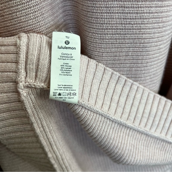 Lululemon Womens Divinity Scarf in Pink, One Size - Picture 7 of 10